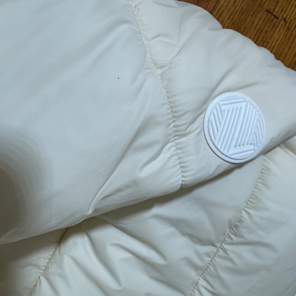 Noize Vegan Puffer Jacket NWT - Avalon - The Jilly Box - Ivory - Size Small - Picture 5 of 7